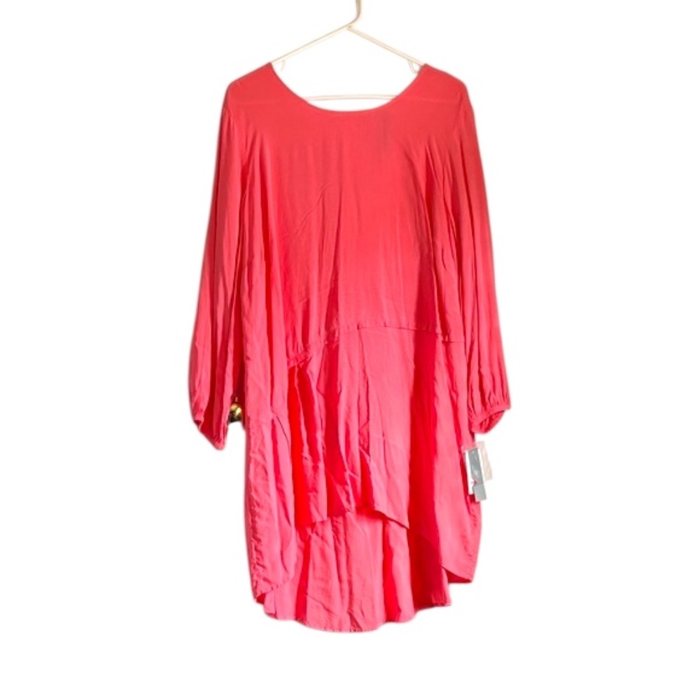 NWT-Melissa McCarthy Pink Midi Dress